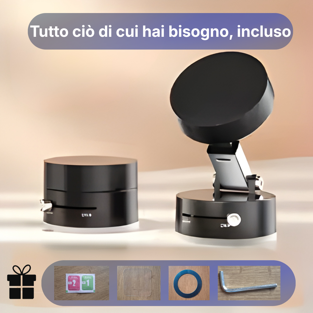 Supporto magnetico adesivo